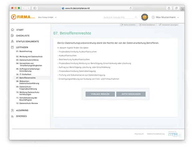 compliance kit features pic